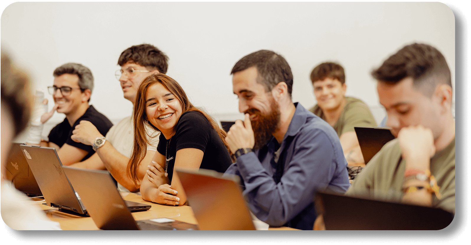 Students at class