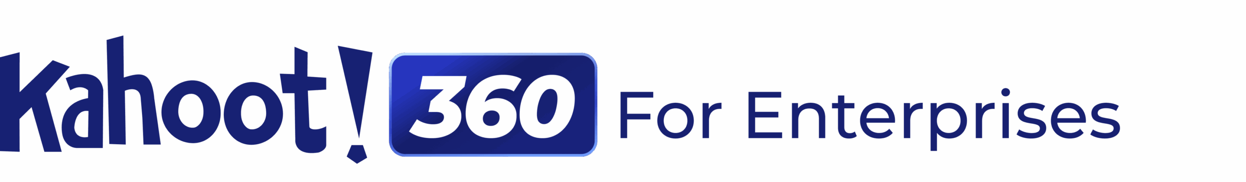 Kahoot! 360 Pro Enterprise blue logo